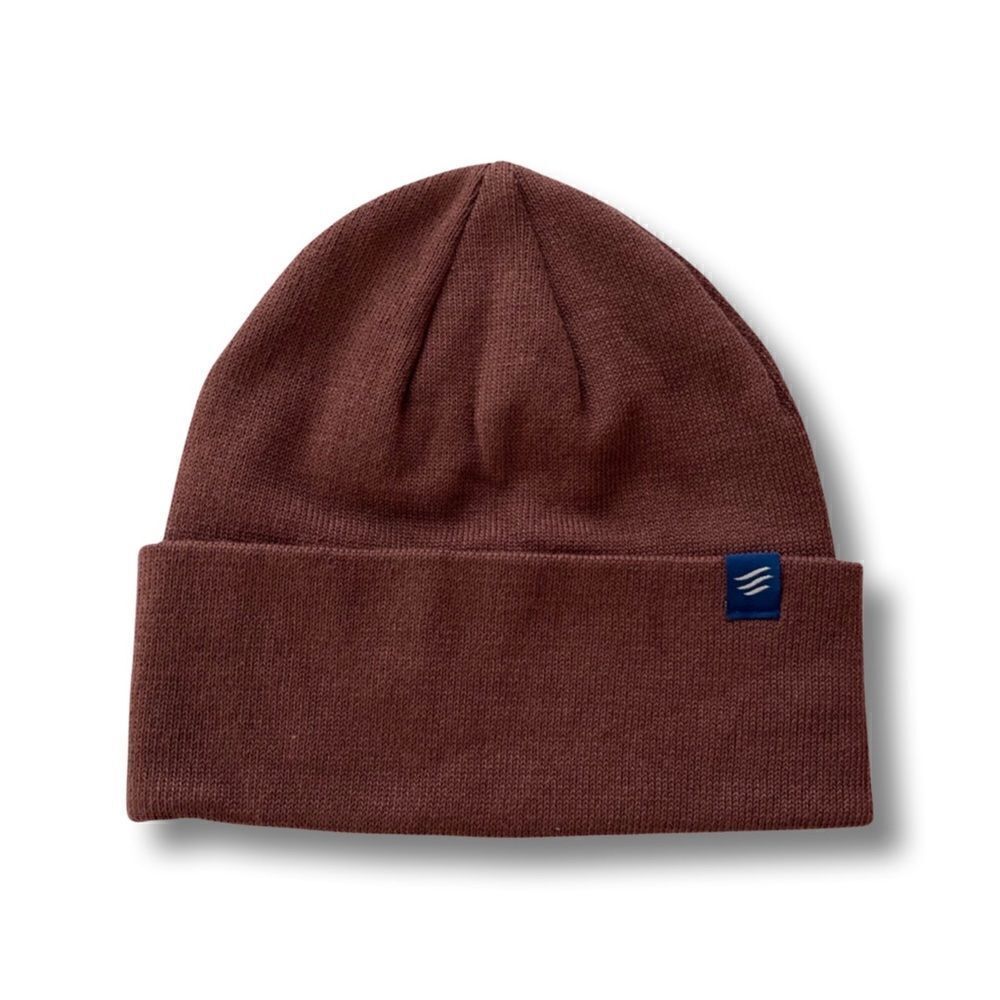 United By Blue Recycled Polyester Beanie • Tortoise (Brown) OSFM • NWT